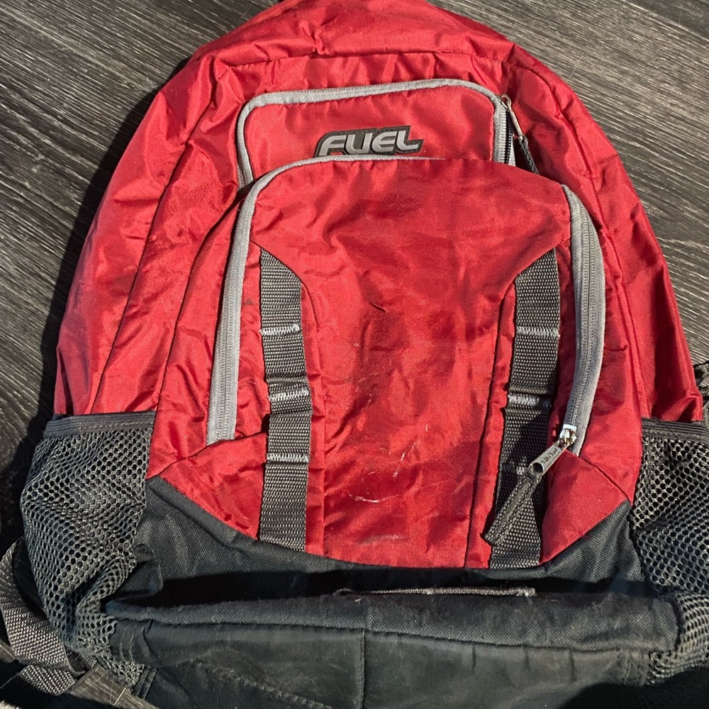 Red and Black Men's Fuel Backpack